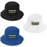 AH15039 Terry Bucket Hat With Embroidered Custom Imprint